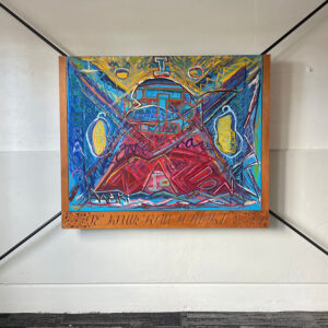 'Onekiritea' artwork by Emily Karaka, and the Massey University exhibition at Headquarters
